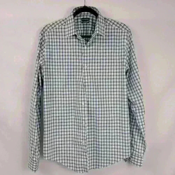 Ultra Wrinkle Free Slim Fit Stretch Business Casual Button Down Van Heusen - Picture 1 of 5